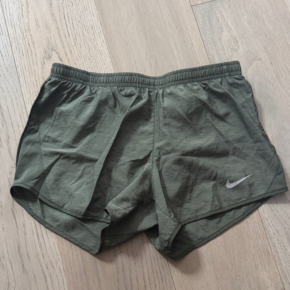 Nike Sage Green Running Shorts
